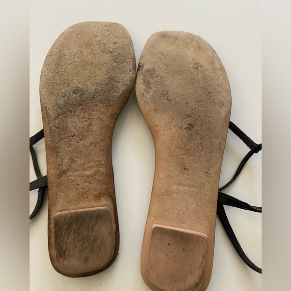 Prada black thing strap sandals 38 - Picture 6 of 7